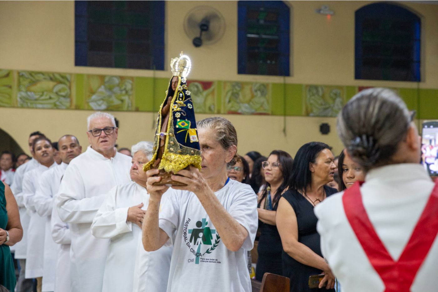 Celebração Dom Valdir encerra novena da padroeira na Paróquia Nossa