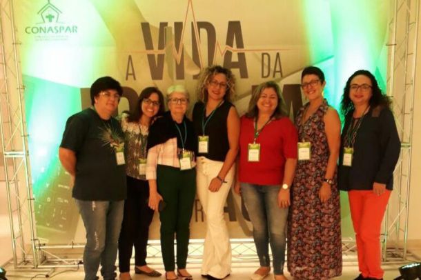Secretarias de paróquias da diocese no CONASPAR