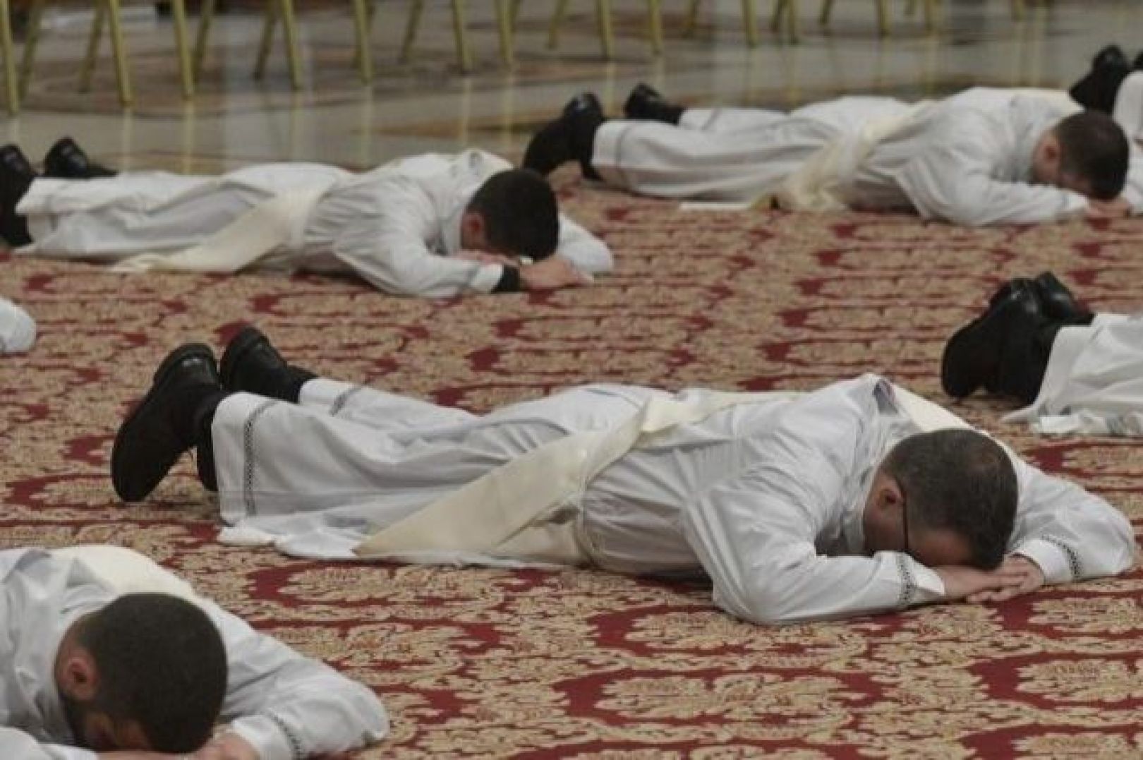 Ordenações sacerdotais na Basílica de São Pedro, em 12 de maio de 2019